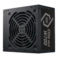 Cooler Master Elite NEX White 700W 230V ATX PSU 80 Plus 120mm Fan Black Non-Modular