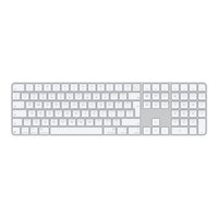 Magic Keyboard with Touch ID and Numeric Keypad for Mac models with Apple silicon - International English - White Keys,Model A3119