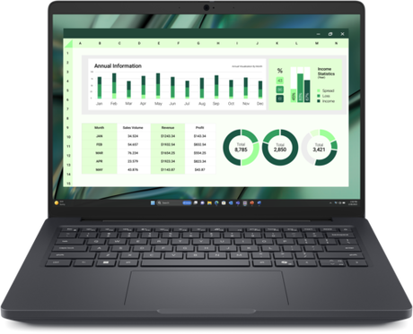 Dell Pro Max 14 MC14250|U7-265H|32GB|1TB SSD|NVDIA RTX PRO 500|FgrPr & SmtCd|W11 Pro|FHD IR Cam & Mic|WLAN + BT|14.0" FHD+|Backlit Kb|4 Cell ProSupport Next Business Day Onsite Service after remote diagnosis with HW-SW Support, 36 Month(s)