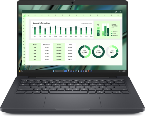 Dell Pro Max 14 MC14250|U7-265H|32GB|1TB SSD|NVDIA RTX PRO 500|FgrPr & SmtCd|W11 Pro|FHD IR Cam & Mic|WLAN + BT|14.0" FHD+|Backlit Kb|4 Cell ProSupport Next Business Day Onsite Service after remote diagnosis with HW-SW Support, 36 Month(s)