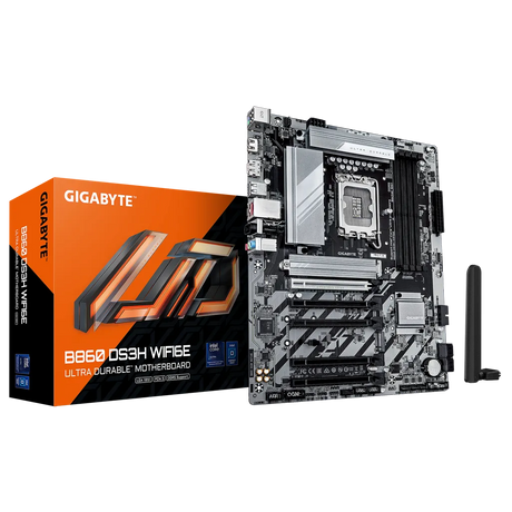 Gigabyte B860 DS3H WiFi 6E ATX Motherboard Intel LGA1851 B860 DDR5 4-DIMM 2x M.2 HDMI DP