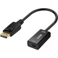 RCT DisplayPort to HDMI 4K Adapter with Audio
