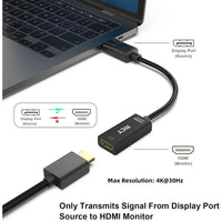 RCT DisplayPort to HDMI 4K Adapter with Audio