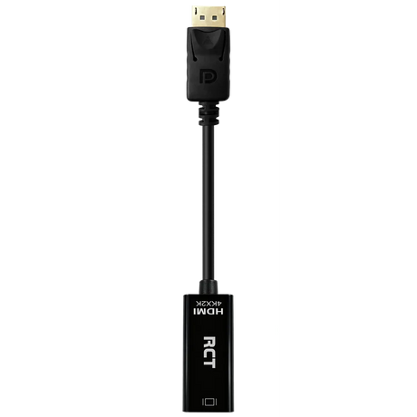 RCT DisplayPort to HDMI 4K Adapter with Audio