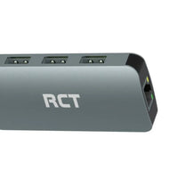 RCT ADP-GN401U 4-in-1 USB-A Hub 3x USB 3.0 Ports and RJ45 Gigabit Ethernet