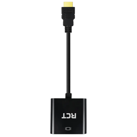 RCT HDMI to VGA Adapter with Audio Male to Female