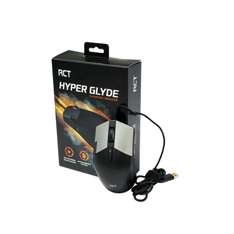 RCT HyperGlyde 16000DPI 8-Button Programmable Gaming Mouse