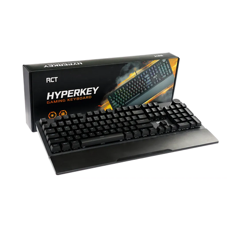 RCT HyperKey 104-Key Full-Size Mechanical Gaming Keyboard RGB