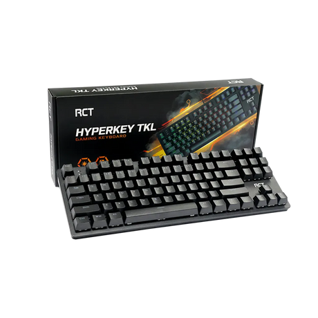 RCT HyperKeyTKL 87-Key TKL Mechanical Gaming Keyboard RGB