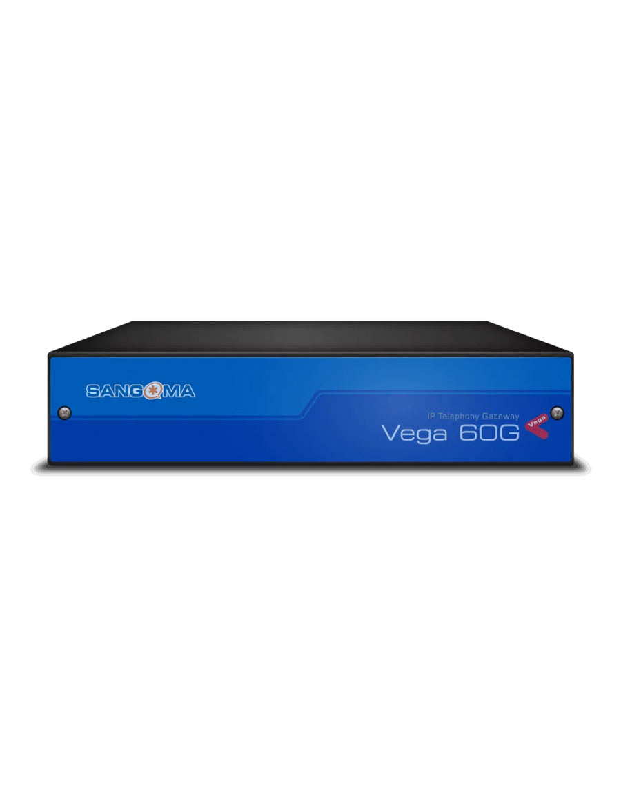 Sangoma - Vega 60 4 FXS Analog Gateway, connecting VoIP and PSTN. Connects directly to PSTN