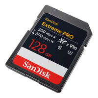 SanDisk Extreme PRO 128GB SDXC Memory Card, 300MB/s Read & Write speeds, 8K, V90, UHS-II