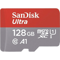 SanDisk Ultra 128GB Class 10 MicroSDXC Memory Card
