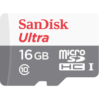 Sandisk Ultra 16GB Class 10 MicroSDHC Card