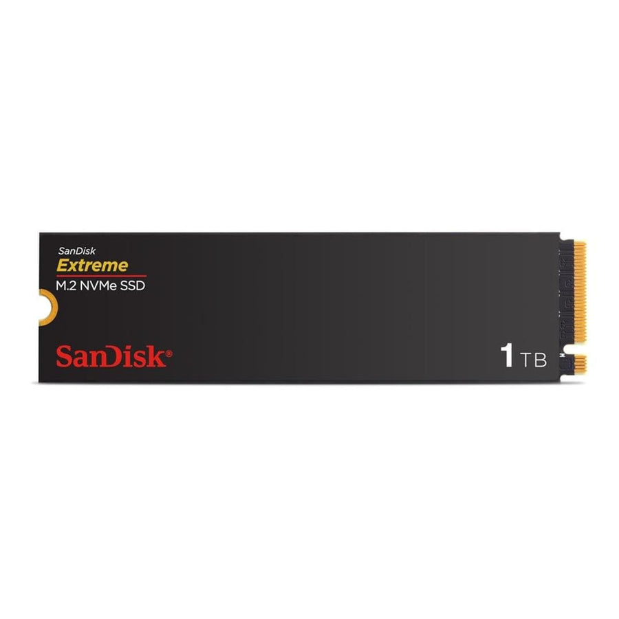 Sandisk Extreme  1TB NVMe SSD - Read Speed up to 5150 MB/s, Write Speed to up 4900 MB/s,  PCIe 4.0 x4, nCache 2.0, 600TBW