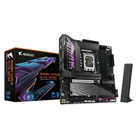 Gigabyte B860M Aorus Elite WiFi 6E Micro-ATX Motherboard Intel LGA1851 B860 DDR5 4-DIMM 3x M.2 USB4