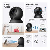 TP-Link TAPO C201 Pan/Tilt Home Security Wi-Fi Camera