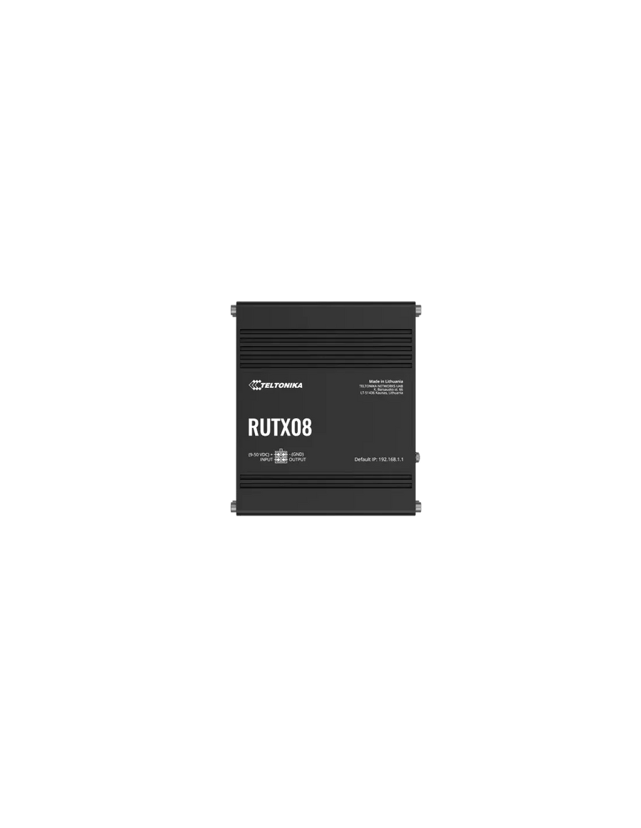 Teltonika 4-Port Industrial Ethernet Router | RUTX08
