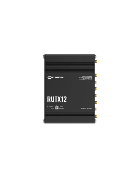 Teltonika Dual SIM Cat 6 Industrial Router | RUTX12