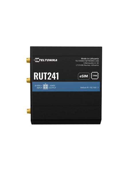 Teltonika eSIM LTE WiFi IoT Router with VPN | RUT241 eSIM
