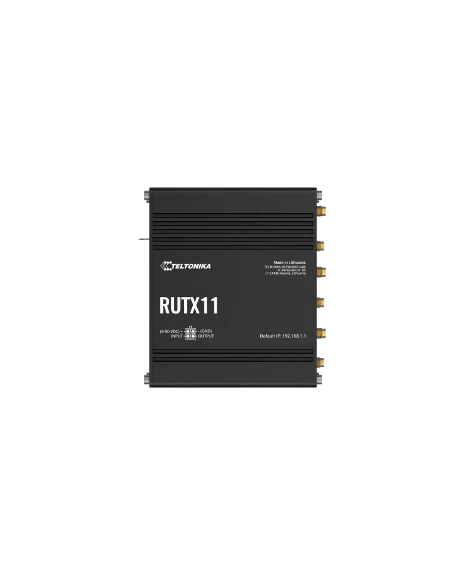 Teltonika Industrial LTE Cat6 WiFI IoT Router | RUTX11