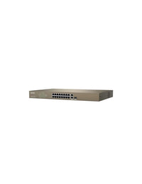 Tenda 16-Port Fast Ethernet PoE Switch 250W | TEF1218P-16-250W