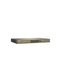 Tenda 16-Port Fast Ethernet PoE Switch 250W | TEF1218P-16-250W