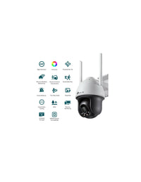 TP-Link VIGI 4MP Full Colour Wi-Fi Pan/Tilt Network Camera