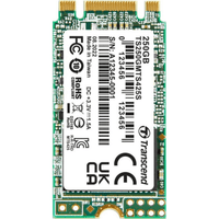 Transcend 425S 250GB M.2 2242 SATA SSD 500MB/s Read
