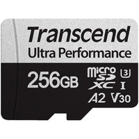 Transcend 340S 256GB microSDXC UHS-I U3 V30 A2 Memory Card