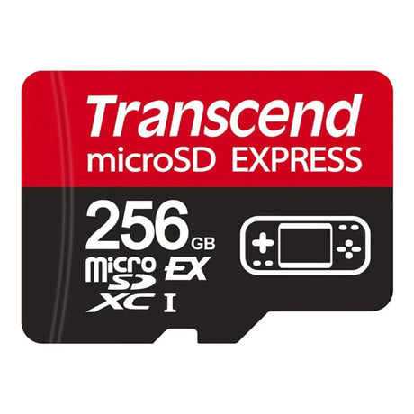 Transcend 256GB microSD Express Card PCIe Gen3 NVMe 900MB/s Nintendo Switch 2 Compatible