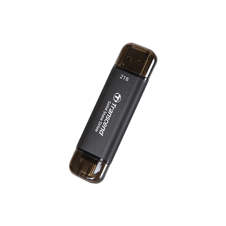 Transcend ESD310C 2TB Portable SSD USB-C 3.2 Gen 2 1050MB/s Black