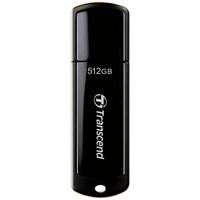 Transcend JetFlash 700 512GB USB-A 3.2 Gen 1 Flash Drive (Black)