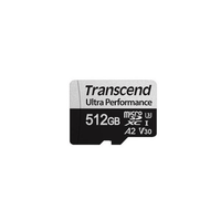 Transcend 340S 512GB microSDXC UHS-I U3 V30 A2 Memory Card 160/125 MB/s (Black)