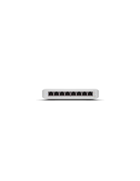 Ubiquiti USW-LITE-8-PoE 8-port Layer 2 PoE switch, 4 x GbE PoE+, 4 x GbE ports, 52W total PoE Power, silent fanless cooling, Wall mountable, Desktop