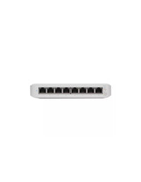 Ubiquiti USW-LITE-8-PoE 8-port Layer 2 PoE switch, 4 x GbE PoE+, 4 x GbE ports, 52W total PoE Power, silent fanless cooling, Wall mountable, Desktop