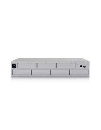 Ubiquiti UNAS-Pro-EU 2U rack-mount NAS with (7) 2.5/3.5" drive bays and 10 Gbps performance designed for large-scale file storage and sharing, (7) 2.5/3.5" HDD / SSD support, 10G SFP+ uplink and (1) GbE RJ45 port