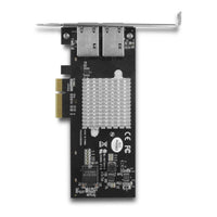 Vantec 2-Port 10G Network PCIe Card Intel X550-AT 10GBASE-T RJ45 Low Profile