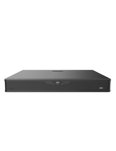 Uniview UNV PRIME Series 16-Channel NVR with 16 PoE Ports | NVR302-16B-P16-IQ