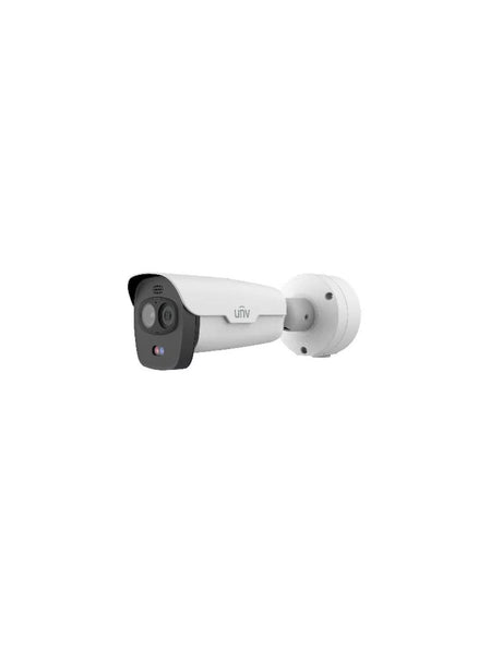 UNV - H.265 - 4MP LightHunter Dual-spectrum Thermal Network Bullet Camera -smoke, fire & Temp