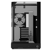 Aerocool APNX V2 Vision E-ATX Mid Tower PC Case Black 3 Tempered Glass Panels 4 ARGB Fans 360mm Radiator