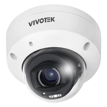 VIVOTEK FD9380-HTV-V2 Outdoor IK10 Dome Camera 5MP 2.7-13.5mm 30M IR WDR PRO Smart VCA
