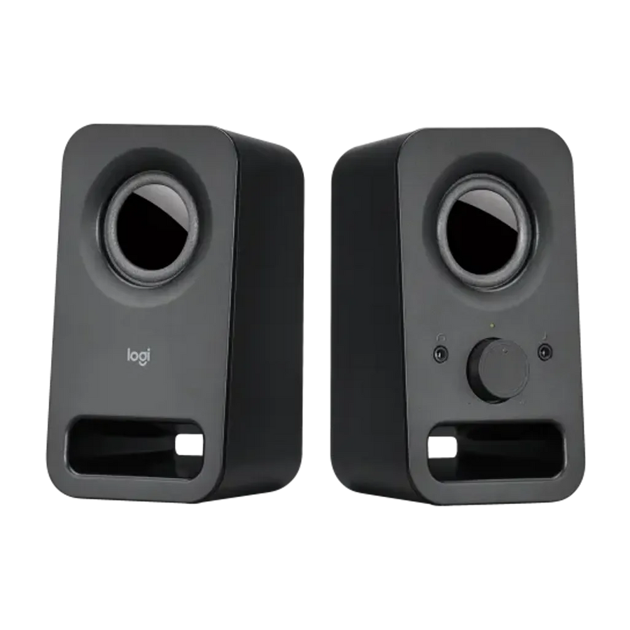 Logitech Z150 Multimedia Stereo Desktop Speakers 6W 3.5mm Jack Black
