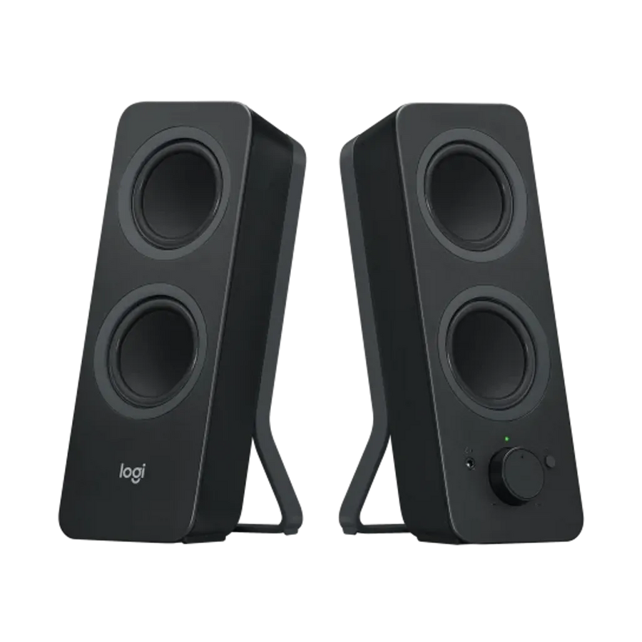 Logitech Z207 Bluetooth Stereo Computer Speakers 10W Bluetooth 4.1 3.5mm Jack Black