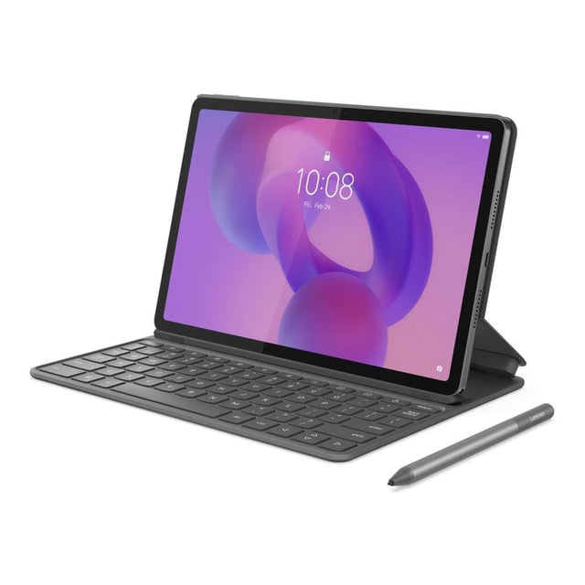 TB336ZU IdeaTab Matt Edition | Grey | 11" 2.5K | 2560x1600 | Paper-like Anti-Glare | MediaTek Dimensity 6300 (8C, 2x A76 @2.4 GHz+6x A55@2.0 GHz) | 8GB | 256GB UFS 2.2 | 5G | Voice Call | MicroSD Card | Lenovo Folio Keyboard+Tab Pen | Android 15/16/17 | 1