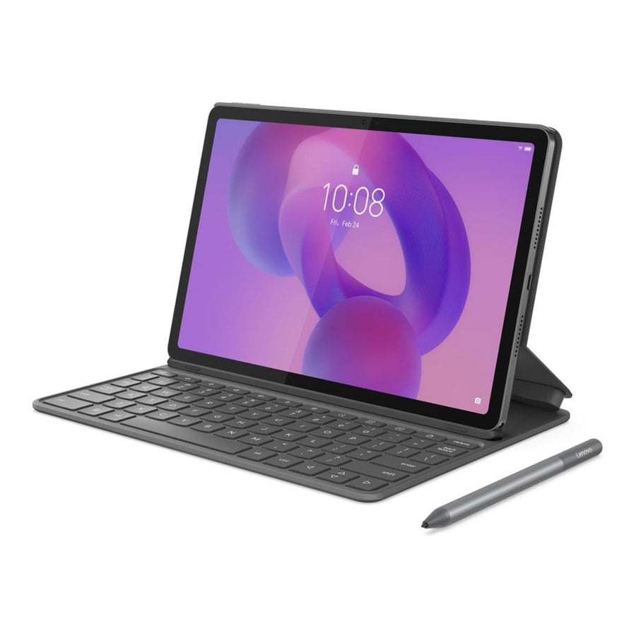 TB336ZU IdeaTab Matt Edition | Grey | 11" 2.5K | 2560x1600 | Paper-like Anti-Glare | MediaTek Dimensity 6300 (8C, 2x A76 @2.4 GHz+6x A55@2.0 GHz) | 8GB | 256GB UFS 2.2 | 5G | Voice Call | MicroSD Card | Lenovo Folio Keyboard+Tab Pen | Android 15/16/17 | 1