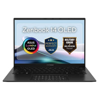 ASUS Zenbook 14 OLED UM3406GA 14-inch WUXGA AI Laptop AMD Ryzen AI 7 445 1TB SSD 32GB RAM Windows 11 Home Jade Black