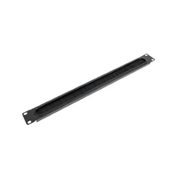 Zone 1U Extended Black Brush Panel